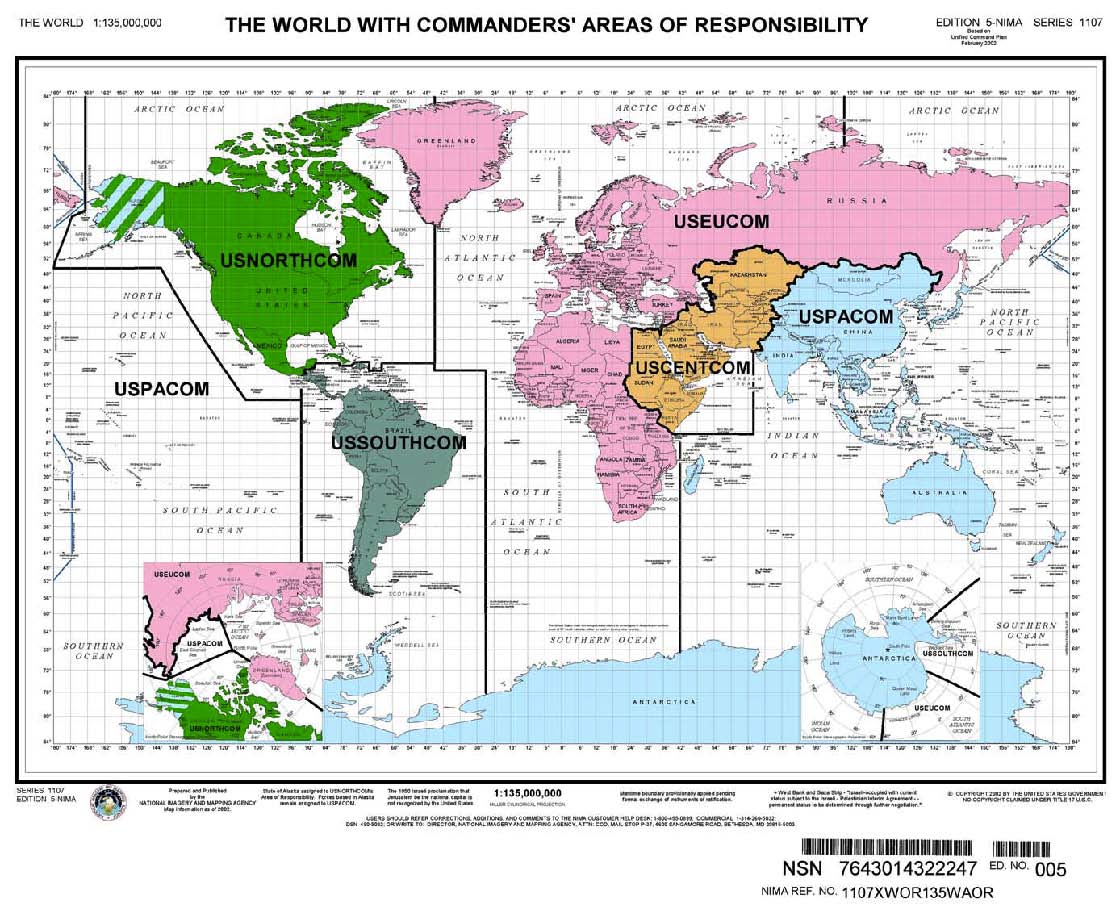 mapa northern command